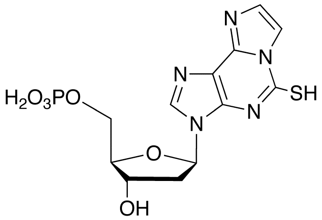 3-(2-Deoxy-5-O-phosphono-β-D-erythro-pentofuranosyl)-3,4-dihydro-5H-imidazo[2,1-i]purine-5-thione