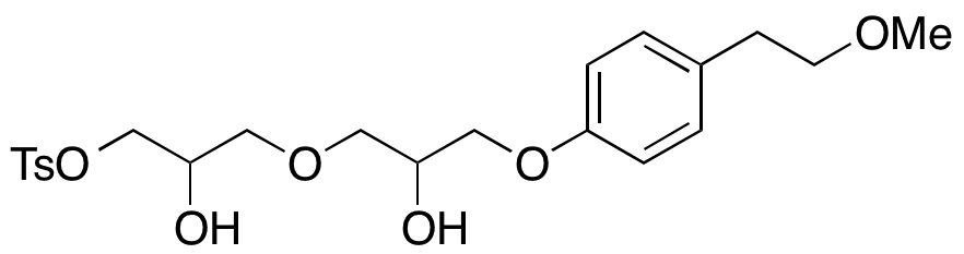 3-[2-Hydroxy-3-[4-(2-methoxyethyl)phenoxy]propoxy]-1,2-propanediol 1-(4-Methylbenzenesulfonate)