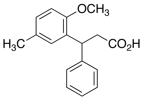 3-(2-Methoxy-5-methylphenyl)-3-phenyl-propanoic Acid