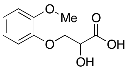 3-(2-Methoxyphenoxy) Lactic Acid