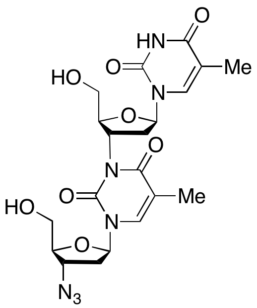 3’-[3-(3-Azido-2,3-dideoxy-β-D-erythro-pentofuranosyl)-3,6-dihydro-5-methyl-2,6-dioxo-1(2H)-pyrimidinyl]-3’-deoxy-thymidine