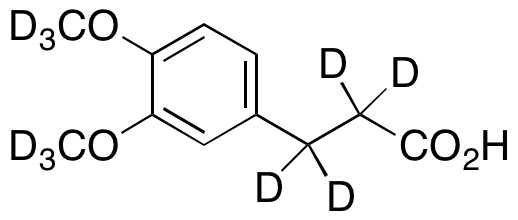 3-(3,4-Dimethoxy-d6-phenyl)propanoic-d4 Acid