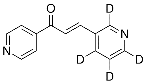 3-(3-Pyridinyl)-1-(4-pyridinyl)-2-propene-1-one-d4