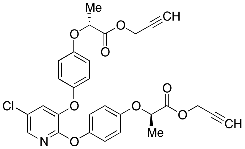 3-[4-((1R)-Prop-2-ynyloxycarbonylethoxy)phenoxy] Clodinafop Propargyl