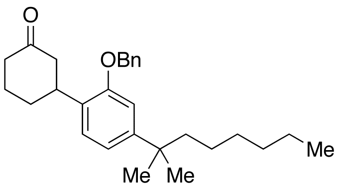 3-[4-(1,1-Dimethylheptyl)-2-(phenylmethoxy)phenyl]cyclohexanone