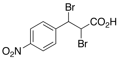 3-(4-Nitrophenyl)-2,3-dibromopropionic Acid