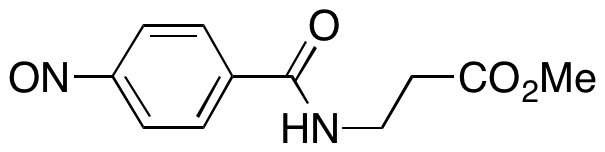 3-(4-Nitrosobenzamido)propanoic Acid Methyl Ester