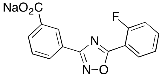 3-[5-(2-Fluorophenyl)-1,2,4-oxadiazol-3-yl]benzoic Acid Sodium Salt