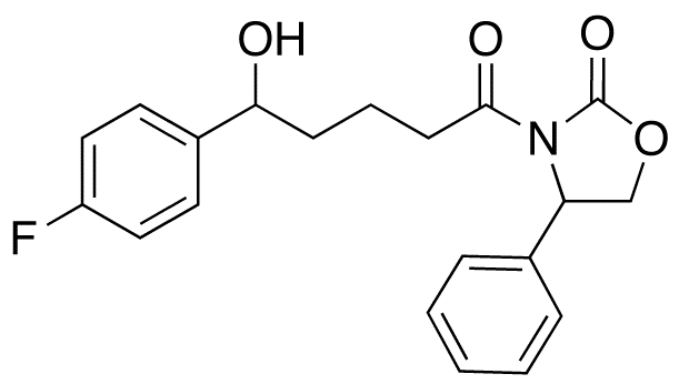 3-[5-(4-Fluorophenyl)-5-hydroxy-1-oxopentyl]-4-phenyl-2-oxazolidinone