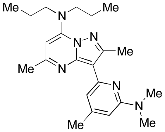 3-[6-(Dimethylamino)-4-methyl-3-pyridinyl]-2,5-dimethyl-N,N-dipropylpyrazolo[1,5-a]pyrimidin-7-amine