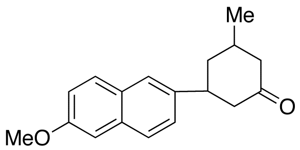 3-(6-Methoxy-2-naphthalenyl)-5-methylcyclohexanone (Impurity)