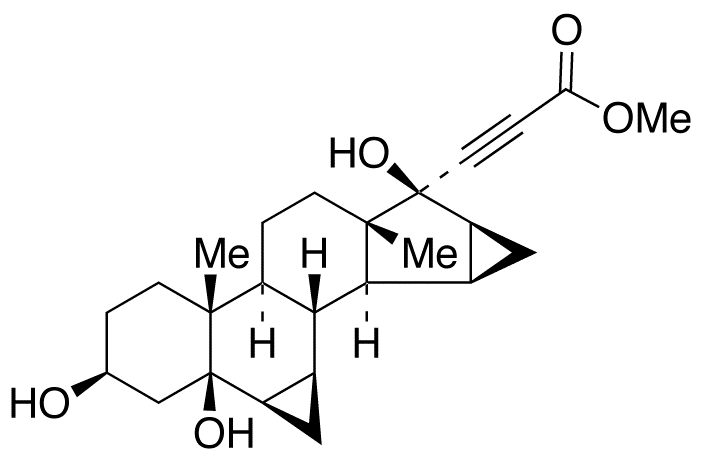 3-(6β,7β,15β,16β-Dimethylene-3β,5β-dihydroxyandrostan-17-ol)-2-propynoic Acid Methyl Ester