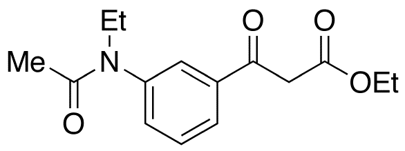 3-(Acetylethylamino)-β-oxo-benzenepropanoic Acid Ethyl Ester