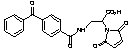 3-(Benzophenone-4-carboxamido)-2-maleimidopropanoic Acid