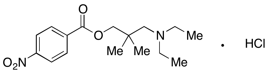 3-(Diethylamino)-2,2-dimethyl-1-propanol 4-Nitrobenzoate Hydrochloride