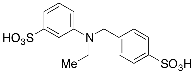 3-[Ethyl[(4-sulfophenyl)methyl]amino]benzenesulfonic Acid