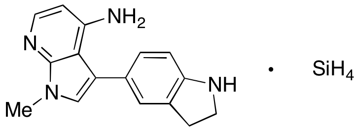 3-(Indolin-5-yl)-1-methyl-1H-pyrrolo[2,3-b]pyridin-4-amine Hydrochloride