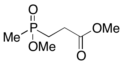 3-(Methoxymethylphosphinyl)propanoic Acid Methyl Ester