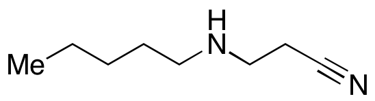 3-(Pentylamino)propanenitrile