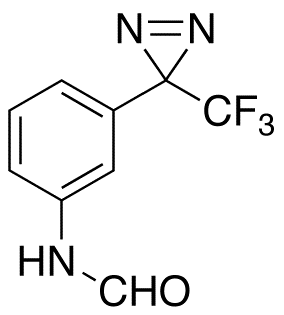 3-(Trifluoromethyl)-3-[m(formamide)phenyl]diazirine