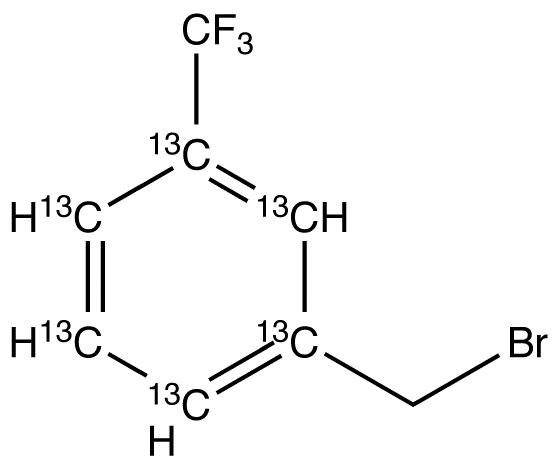 3-(Trifluoromethyl)benzyl-13C6 Bromide