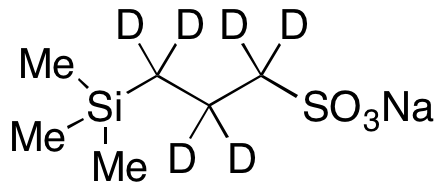 3-(Trimethylsilyl)-1-propane-1,1,2,2,3,3-d6-sulfonic Acid Sodium Salt