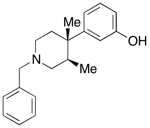 3-(rac-1-Benzyl-3,4-dimethylpiperidin-4-yl)phenol