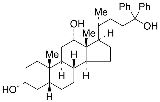 3,12-Dihydroxy-nor-cholanyldiphenylcarbinol