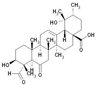 3,19-Dihydroxy-6,23-dioxo-12-ursen-28-oic acid