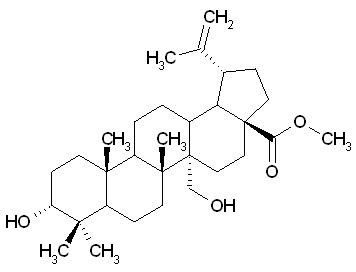 3,27-Dihydroxy-20(29)-lupen-28-oic acid methyl ester