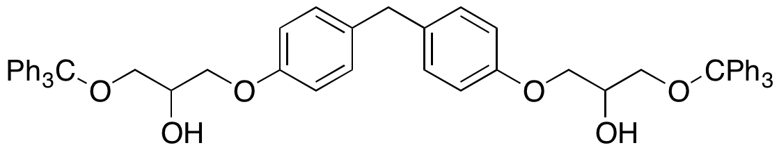 3,3’-((Methylenebis(4,1-phenylene))bis(oxy))bis(1-(trityloxy)propan-2-ol)