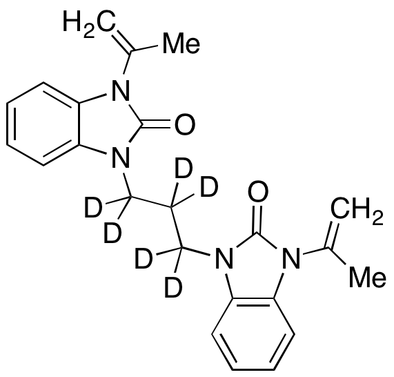 3,3’-(Propane-1,3-diyl)bis(1-(prop-1-en-2-yl)-1H-benzo[d]imidazol-2(3H)-one)-d6