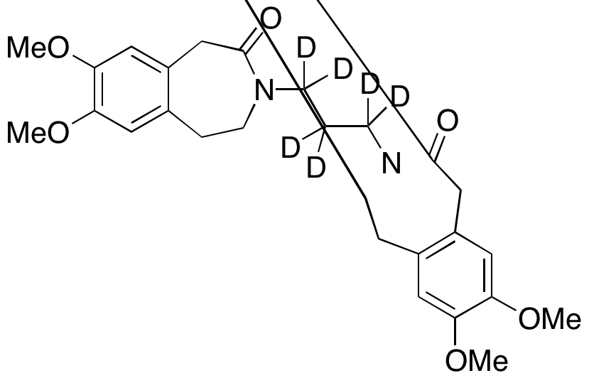 3,3’-(Propane-1,3-diyl)bis(7,8-dimethoxy-4,5-dihydro-1H-benzo[d]azepin-2(3H)-one)-d6