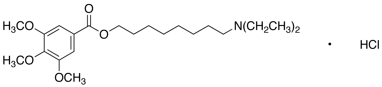 3,4,5-Trimethoxybenzoic Acid 8-(Diethylamino)octyl Ester, Hydrochloride