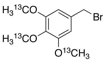 3,4,5-Trimethoxybenzyl-13C3 Bromide