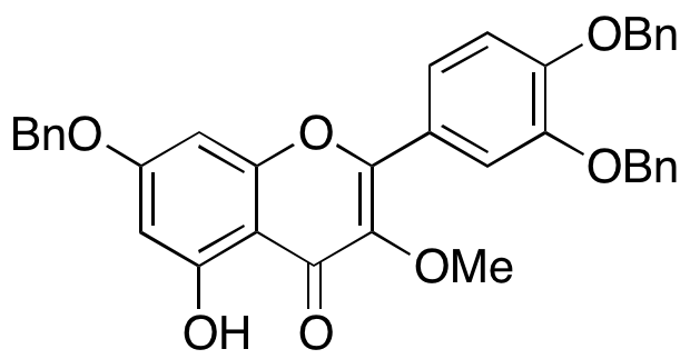 3’,4’,7-Tris(benzyloxy)-5-hydroxy-3-methoxy Flavone