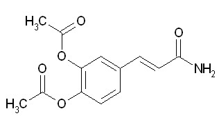 3,4-Diacetoxycinnamamide