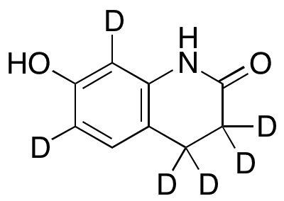 3,4-Dihydro-7-hydroxyquinoline-2(1H)-one-d6