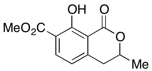 3,4-Dihydro-8-hydroxy-3-methyl-1-oxo-1H-2-benzopyran-7-carboxylic Acid Methyl Ester