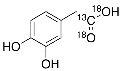 3,4-Dihydroxyphenylacetic Acid-13C,18O2