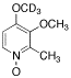 3,4-Dimethoxy-2-methylpyridine N-Oxide-d3