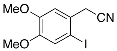 3,4-Dimethoxy-6-iodophenylacetonitrile