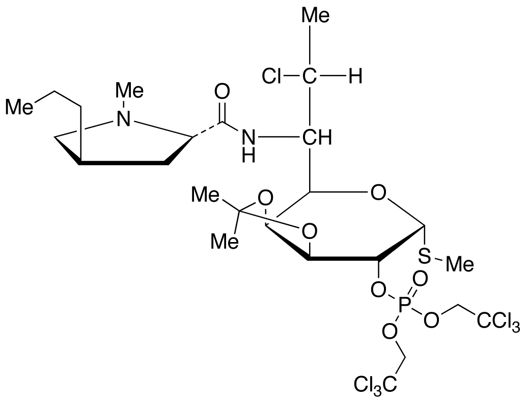 3,4-O-Isopropylidene 7-Epi Clindamycin 2-[Bis(2,2,2-trichloroethyl)phosphate]