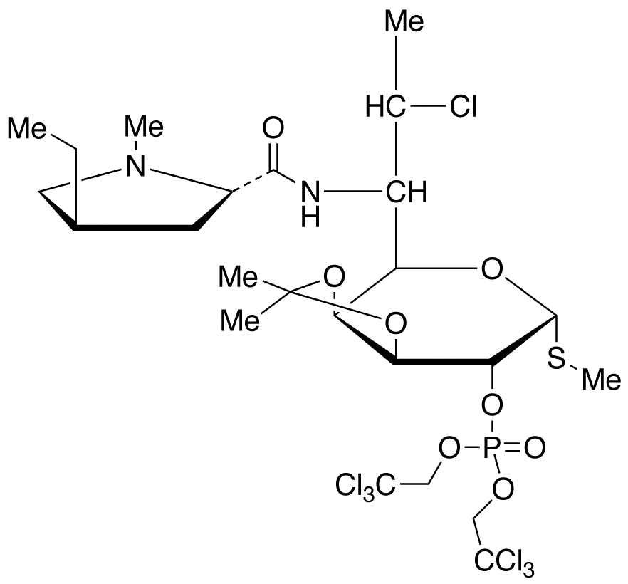 3,4-O-Isopropylidene Clindamycin B 2-[Bis(2,2,2-trichloroethyl)phosphate]