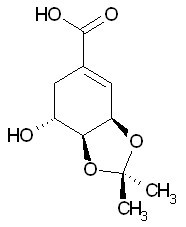 3,4-O-Isopropylidene shikimic acid