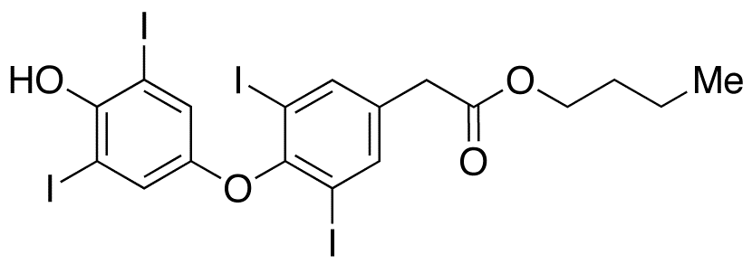 3,5,3’,5’-Tetraiodo Thyroacetic Acid n-Butyl Ester