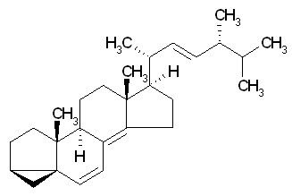 3,5-Cycloergosta-6,8(14),22-triene