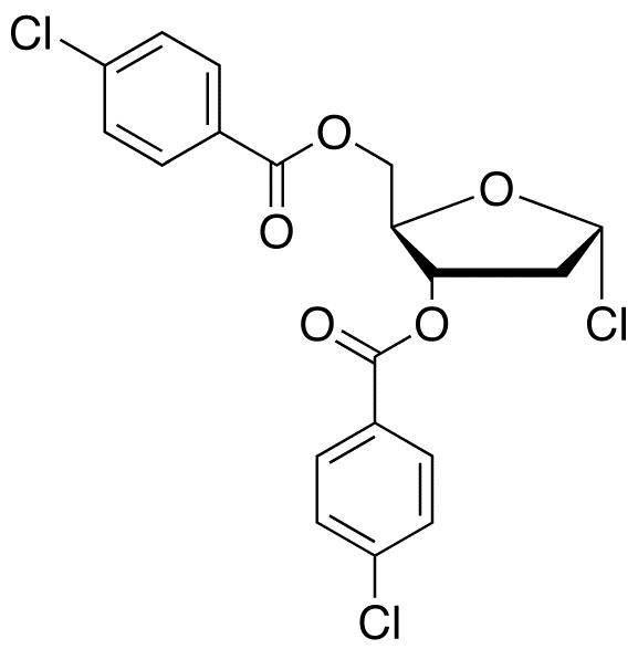 3,5-Di-O-(p-chlorobenzoyl)-2-deoxy-α-D-ribofuranosyl Chloride