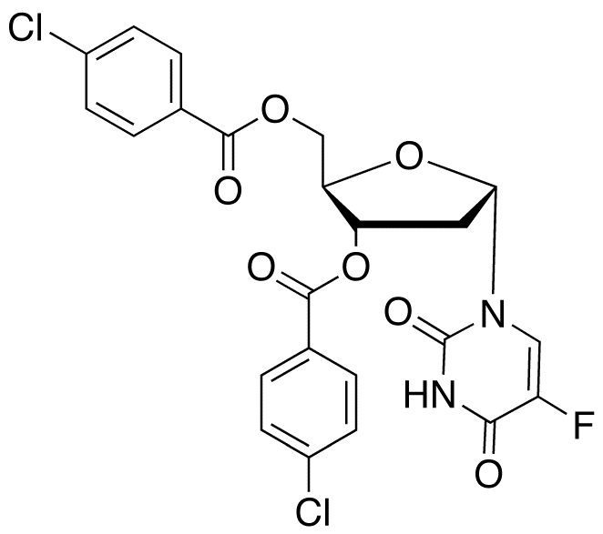 3,5-Di-O-p-chlorobenzoyl α-Floxuridine