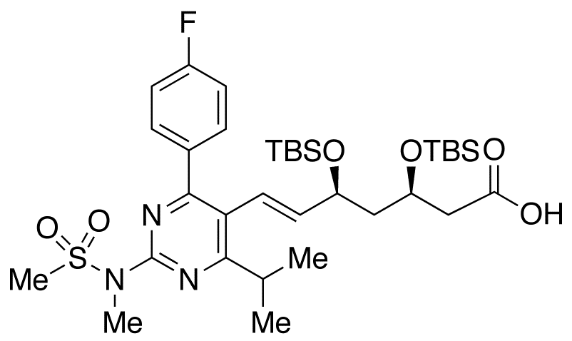 3,5-Di(tert-butyldimethylsilyl) Rosuvastatin